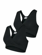 Mlhelena Crossy Bra 2-p 2f. A. Mamalicious Black
