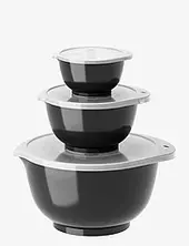 Røreskålesæt 6 Dele New Margrethe Rosti Black