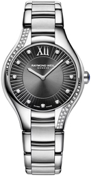 Raymond Weil Dameur 5132-s1s-60181 Noemia Grå/stål Ø32 Mm