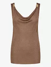 Didem Knitted Singlet Twist & Tango Brown