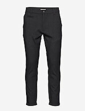 Joe Slim Cropped Recycled Chino - G Knowledge Cotton Apparel Black