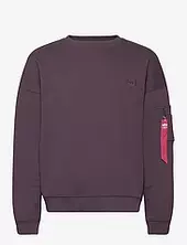 Alpha Essentials Rl Sweater Alpha Industries Purple