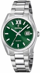 Festina Herreur F20707-8 Classic Grøn/stål Ø40 Mm