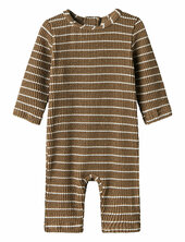 Nbmfredo Ls Uv Suit Lil Lil'atelier Brown