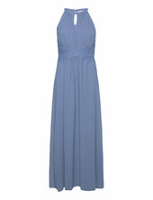 Vimilina Halterneck Maxi Dress - Vila Blue