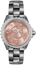 Chanel Dameur H2564 J12 Guldfarvet/keramik Ø38 Mm