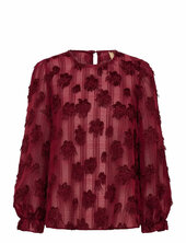 Cubeannie Blouse Culture Burgundy