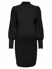 Olmkatia L/s Dress Knt Noos Only Maternity Black