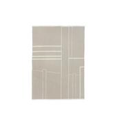 Kristina Dam Studio Architecture Plaid Cotton Råhvid/beige Melange