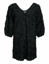 Virosie 3/4 V-neck Short Dress/dc Vila Brown