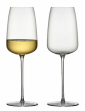 Hvidvinsglas Veneto 2 Stk. Lyngby Glas