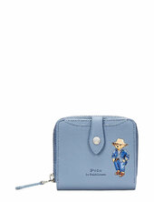 Lthr Trvlr Bear-cm Blpt Sp W-wlt-sm Polo Ralph Lauren Blue