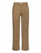 Silas Classic Trousers Wood Wood Beige