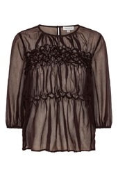 Continue - Bluse - Githa Mesh - Brown