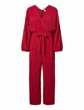 Yasolinda Ls Ankle Jumpsuit S. - D2d Yas Red