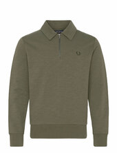 Z/n Collar Sweatshirt Fred Perry Green