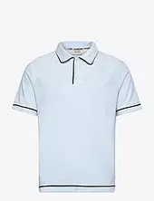 Towelling Relaxed-fit Polo Scotch & Soda Blue