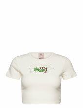 T-shirt Ss Barbara Kristoffersen By Rosemunde White