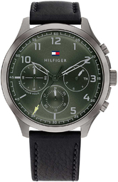 Tommy Hilfiger Herreur 1791856 Asher Grøn/læder Ø44 Mm