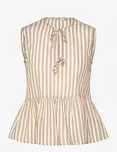 Bow Details Top Scotch & Soda Beige