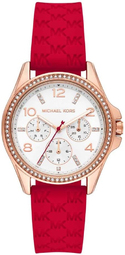 Michael Kors Dameur Mko1005 Pilot Hvid/gummi Ø36 Mm