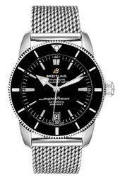 Breitling Herreur Ab2010121b1a1 Superocean Heritage Ii 42 Sort/stål