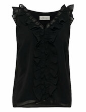 Crtima Top Cream Black