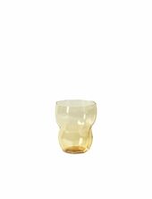 Drinking Glass Limfjord Broste Copenhagen Yellow