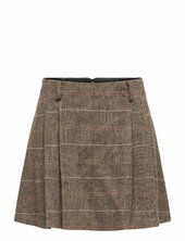 Onlricca Life Check Mw Skirt Otw Only Brown