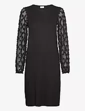 Mlpaula Ls Jrs Abk Dress Mamalicious Black