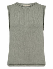 Mmaubin Sl Knit Top Mos Mosh Green