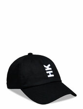 Cotton Twill Baseball Cap Han Kjøbenhavn Black