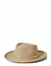 Swindle Straw Fedora Brixton Beige