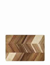 Tapasboard Herringb Pattern, Acacia Wood 27x18x1,5 Cm. Aida