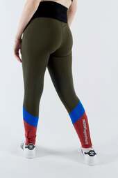 Long Tight Tights Mix - Forest Green - H2o Fagerholt - Army Xs