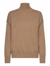 Superfine Lambswool Stand Collar Gant Brown