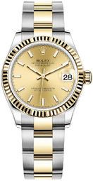 Rolex Dameur 278273-0013 Datejust 31 Guld/18 Karat Guld Ø31 Mm