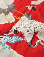 Merchant Hawaiian Shirt Superdry Red