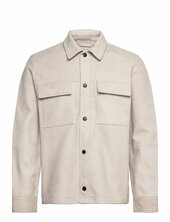 Wilden Suede Overshirt J. Lindeberg Cream