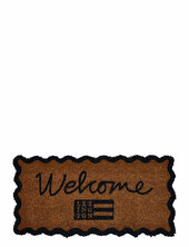 Welcome Coir Fibre Door Mat Lexington Home Brown