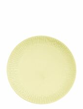 Confetti Lemon Middags Tallerken M/relief Porcelæn 1 Stk 27,5 Cm Aida Yellow