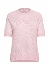 Srmarla Ss O-neck Knit Soft Rebels Pink