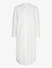 Sheer Shirting Kaftan - Gili Rabens Sal R White