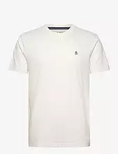 S/s Embroidered Logo Original Penguin Cream