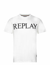 T-shirt Regular Replay Basics Replay White