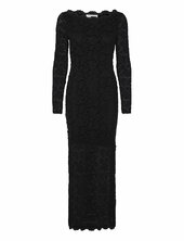 Rwdelicia Long Dress Rosemunde Black