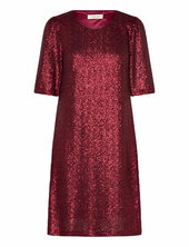 Crdiddi Dress Cream Red