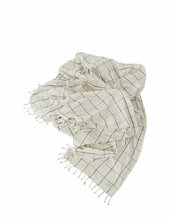 Gobi - Grid Bed Cover Oyoy Living Design White