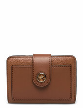 Sm Tab Compact Pckt Wllt Michael Kors Brown