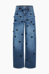 Narane Jeans - Denim Sequince Flower - Baum Und Pferdgarten - Blå L